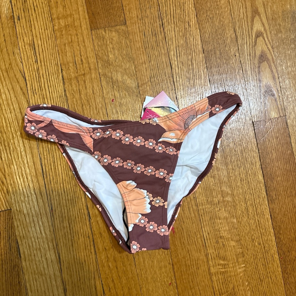 CIA.Maritima Floral Bikini Bottoms🩵